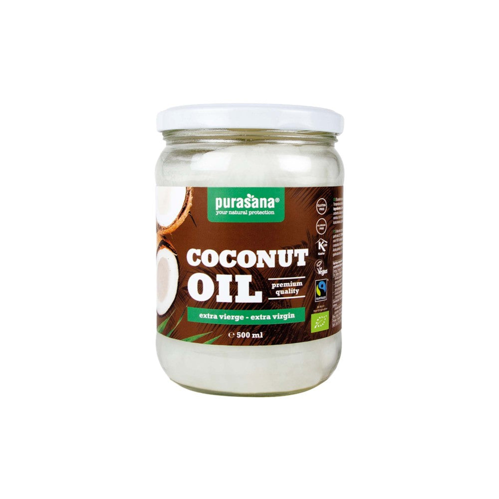 Vaj kokosi ekstra i virgjër 500 ml - Purasana