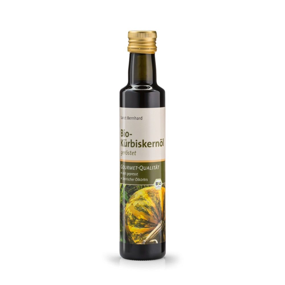 Vaj - Farës së pjekur të kungullit organik 250 ml - Sanct Bernhard