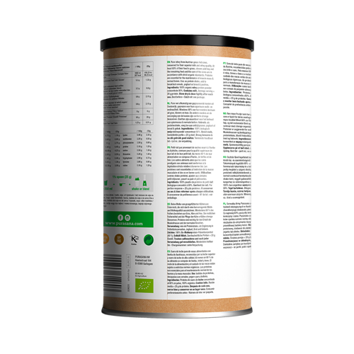 Whey protein 80% natyral 400 gr - Purasana